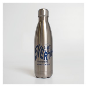 Kitlocker-Merchandise Premium Steel Water Bottle - Silver