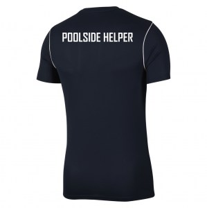 Nike Park 20 Short Sleeve Training Tee - Obsidian/White/White