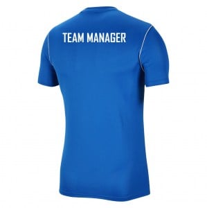 Nike Park 20 Short Sleeve Training Tee - Royal Blue/White/White