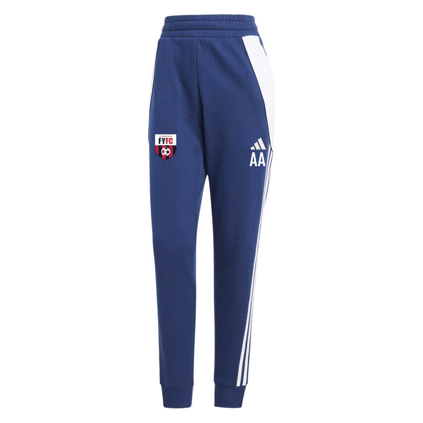 adidas Tiro 24 Sweat Tracksuit Bottoms (W) - Team navy blue/White