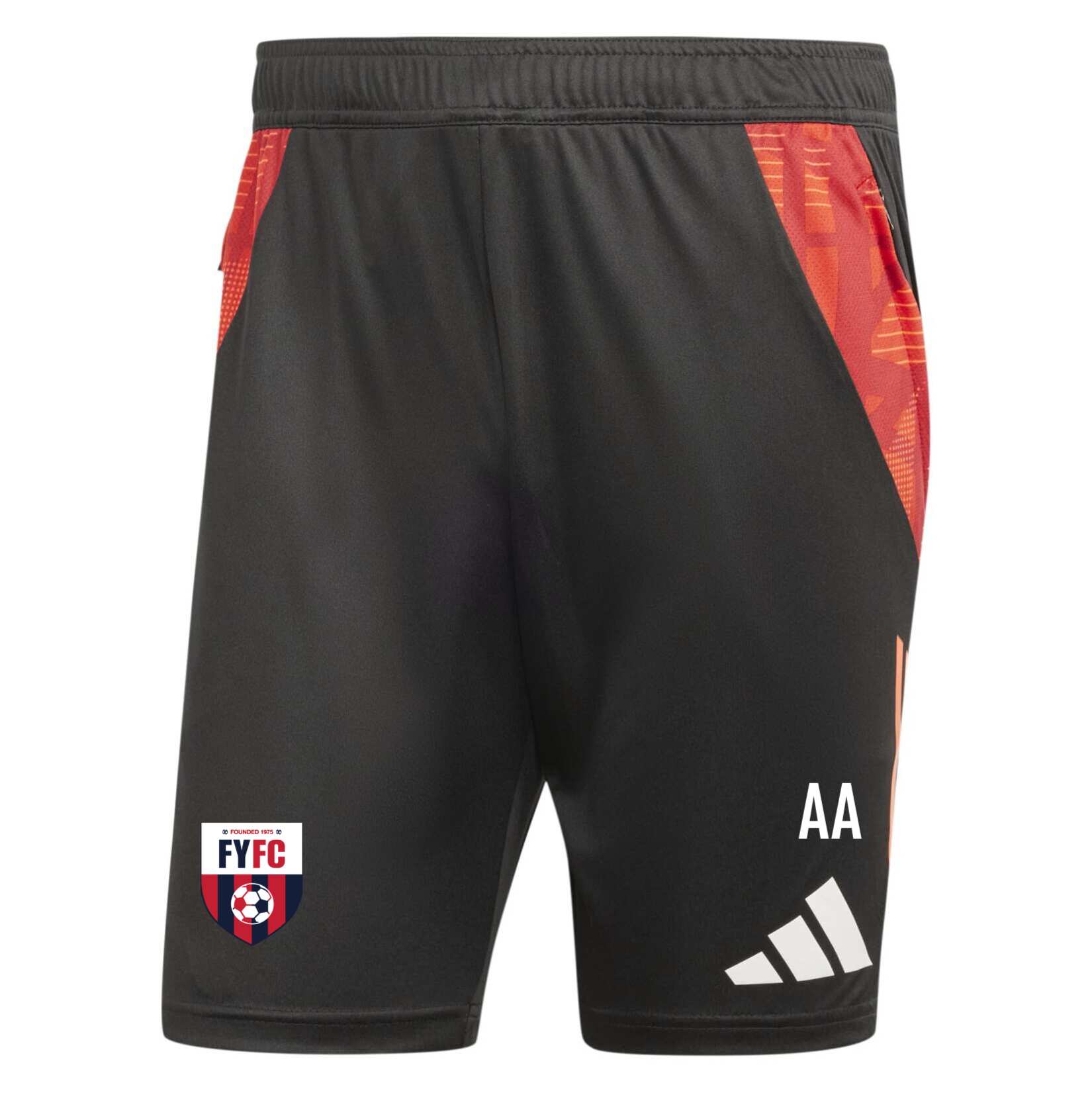 adidas Tiro 24 Competition Training Shorts - Black/Solar red/white