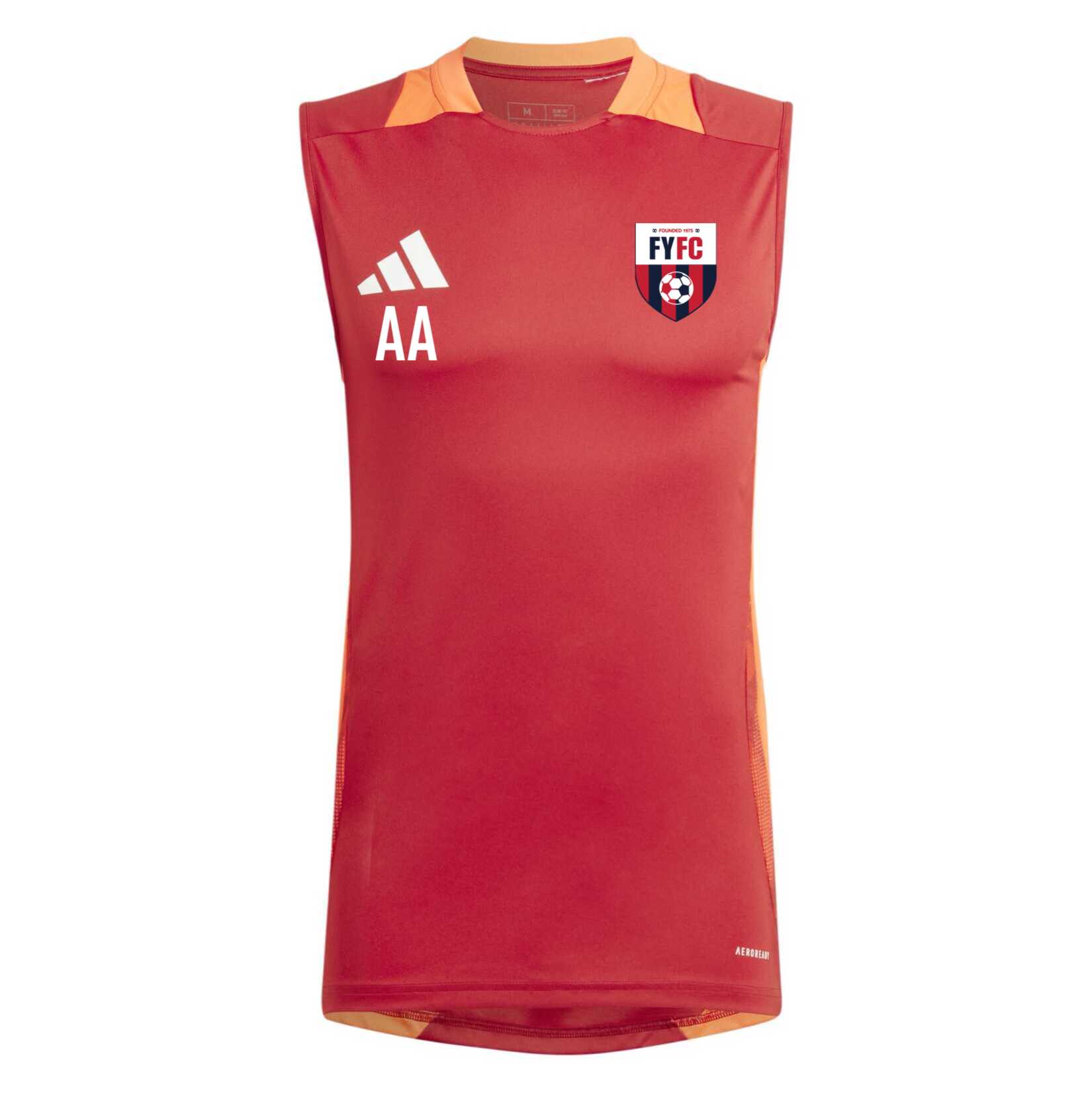 adidas Tiro 24 Competition Training Sleeveless Jersey - team power red