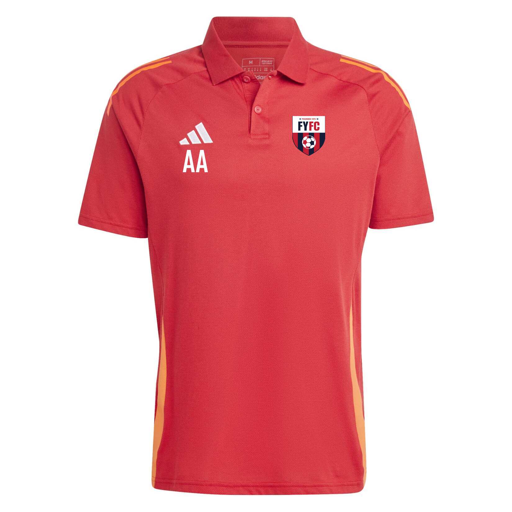 adidas Tiro 24 Competition Polo Shirt - Team power red/apparel solar red/white