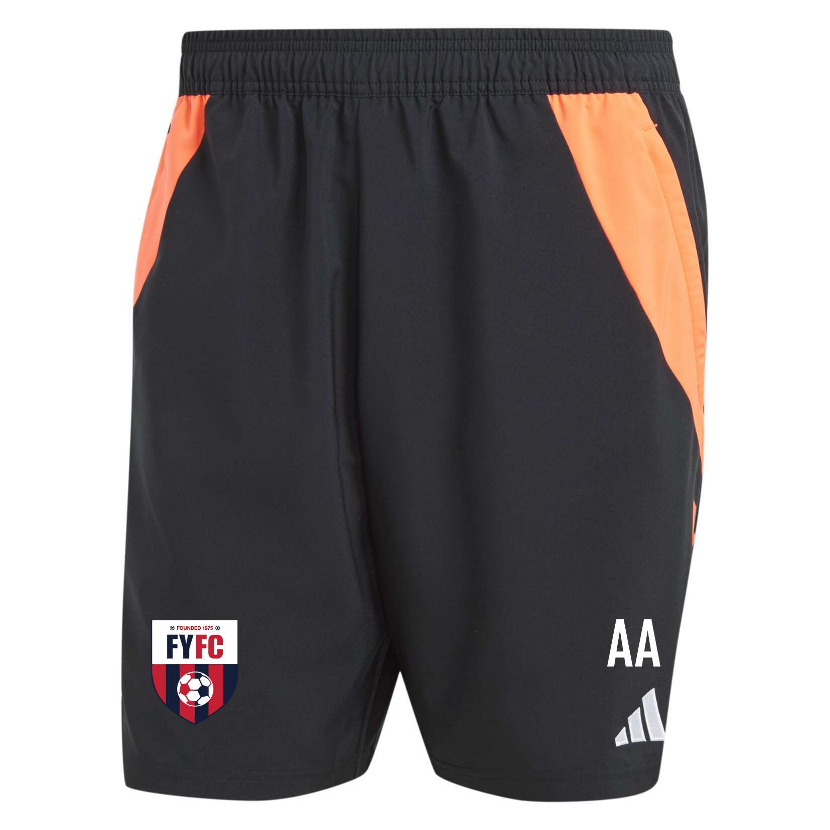 adidas Tiro 24 Competition Downtime Shorts - Black/Solar red/white