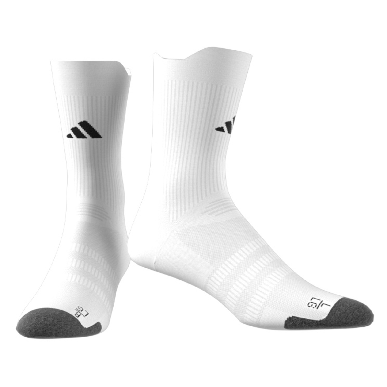 adidas Football Performance Light Crew Socks - White/Black