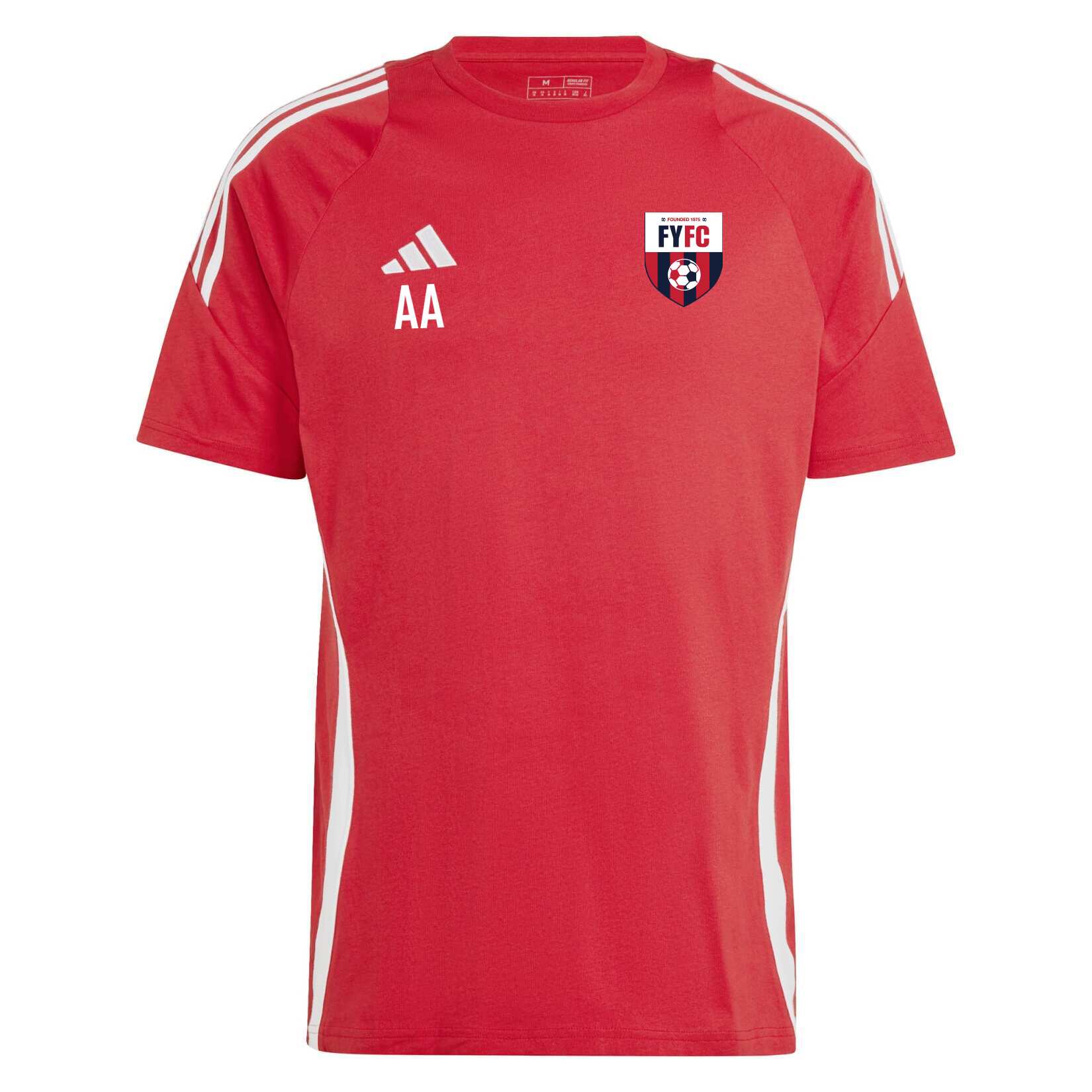 adidas Tiro 24 Sweat T-Shirt - Team power red/White