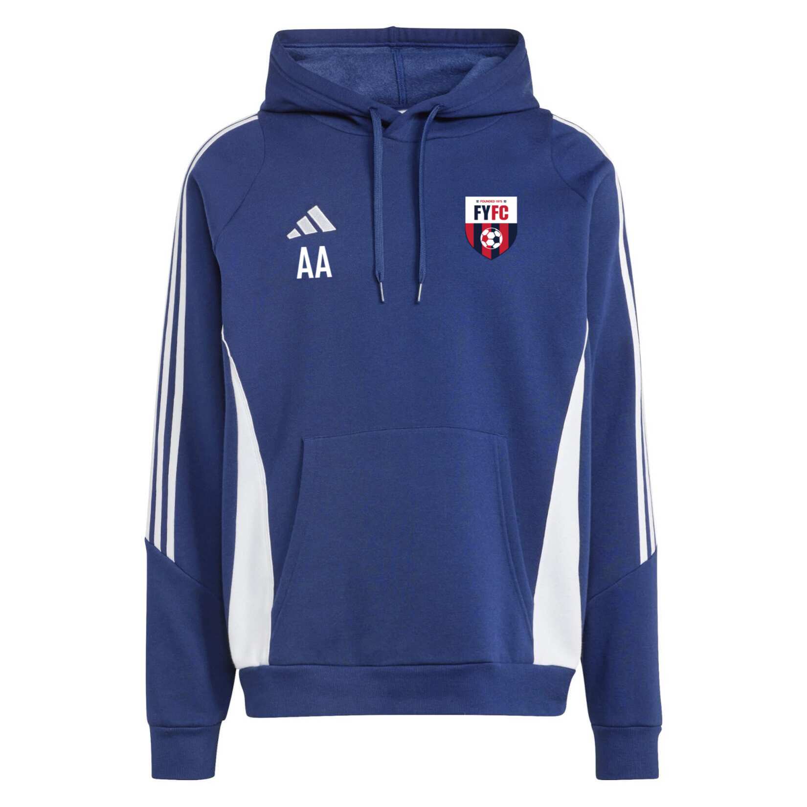 adidas Tiro 24 Sweat Hoodie - Team navy blue/White