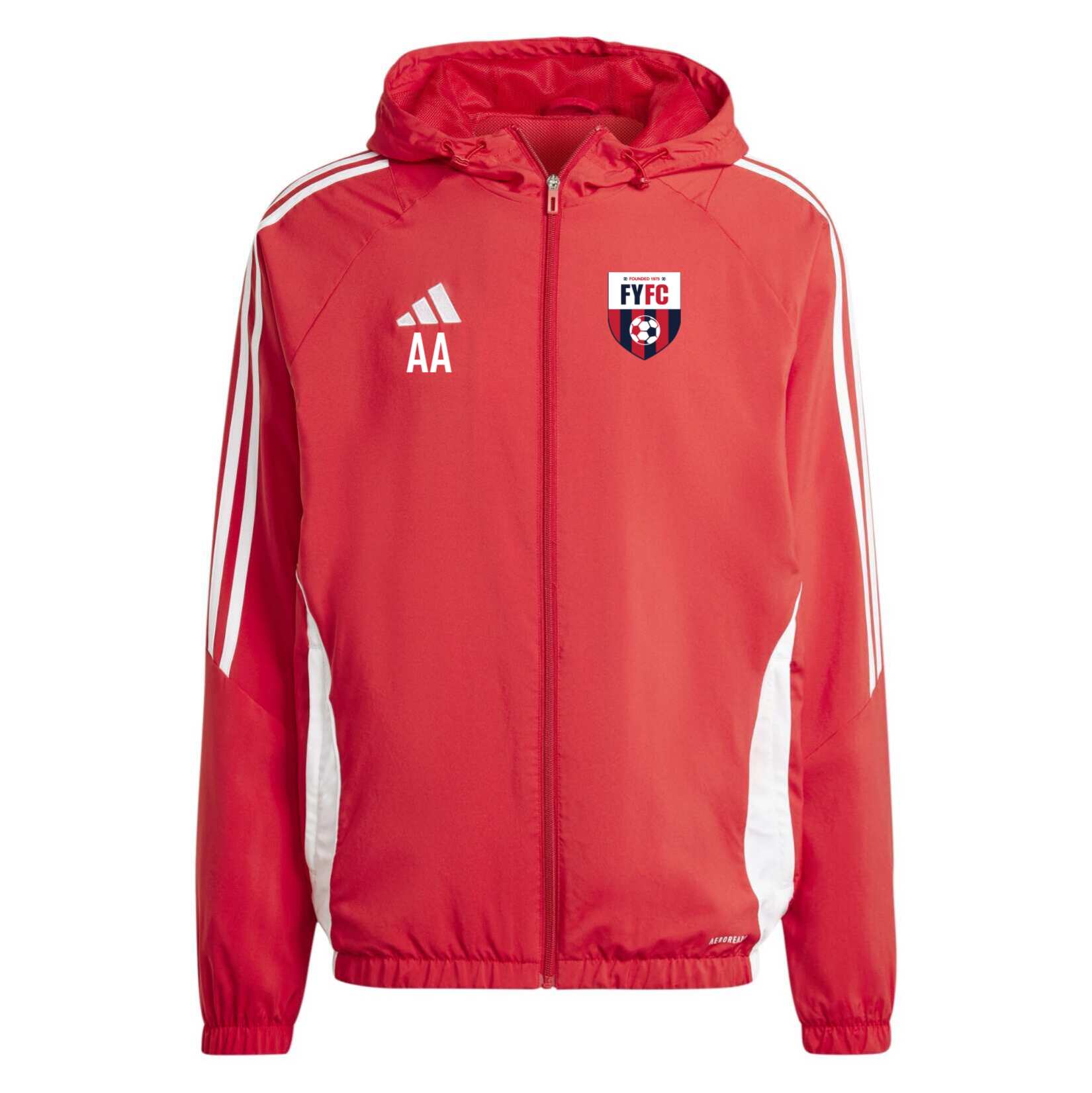 adidas Tiro 24 Windbreaker - team power red/white