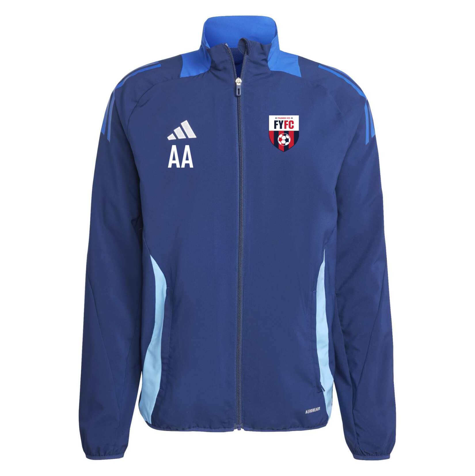 adidas Tiro 24 Competition Presentation Track Top - Team navy blue/team royal blue/white