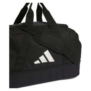 adidas Tiro League Duffel Bag Small with Bottom Compartment Black-White