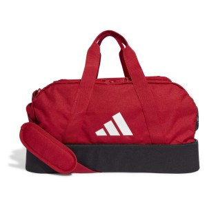 adidas Tiro League Duffel Bag Small with Bottom Compartment Team Power Red-Black-White