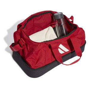 adidas Tiro League Duffel Bag Small with Bottom Compartment Team Power Red-Black-White