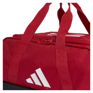 adidas Tiro League Duffel Bag Small with Bottom Compartment Team Power Red-Black-White