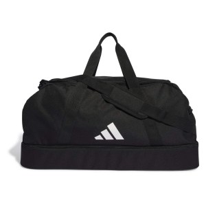 adidas Tiro League Duffel Bag Large with Bottom Compartment Black-White