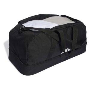 adidas Tiro League Duffel Bag Large with Bottom Compartment Black-White