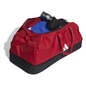 adidas Tiro League Duffel Bag Large with Bottom Compartment Team Power Red-Black-White