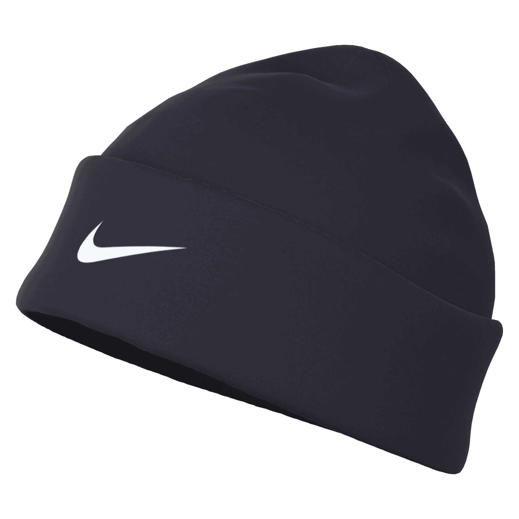 Nike Peak Dri-FIT Standard Cuff Beanie - Obsidian/White