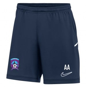 Nike Dri-FIT Academy 25 Shorts (W) - Obsidian/Obsidian/White
