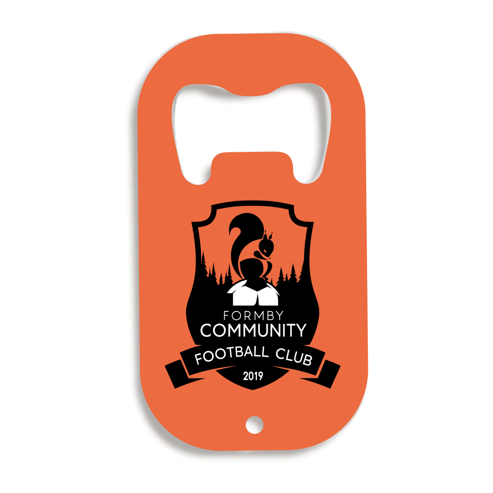 Metal Bottle Opener Keyring