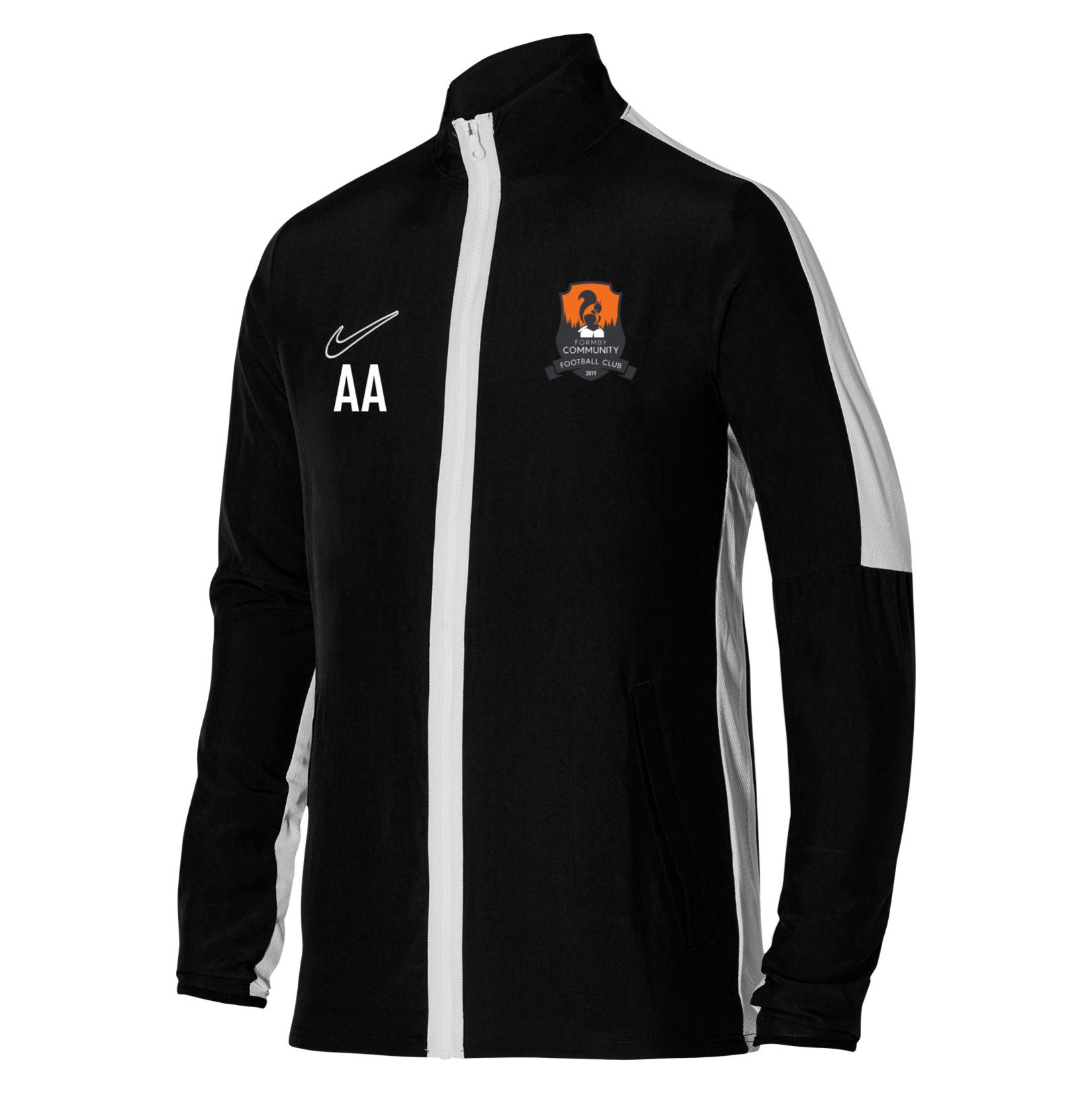 Nike Dri-Fit Academy 23 Woven Track Jacket - Black/White/White