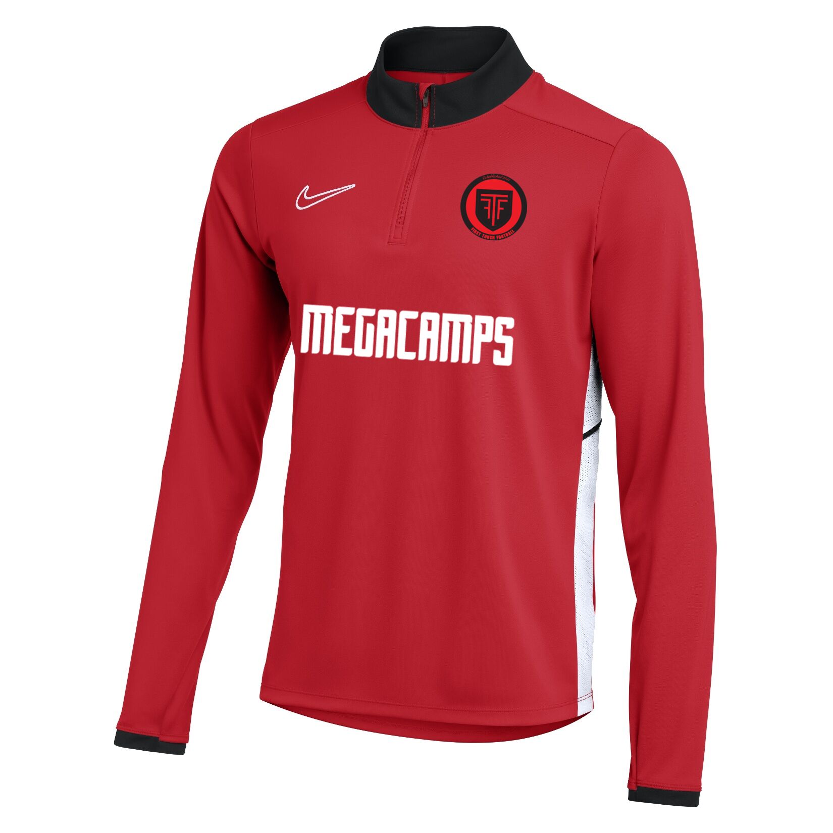 Nike Dri-FIT Academy 25 Drill Top - University Red/Gym Red/White