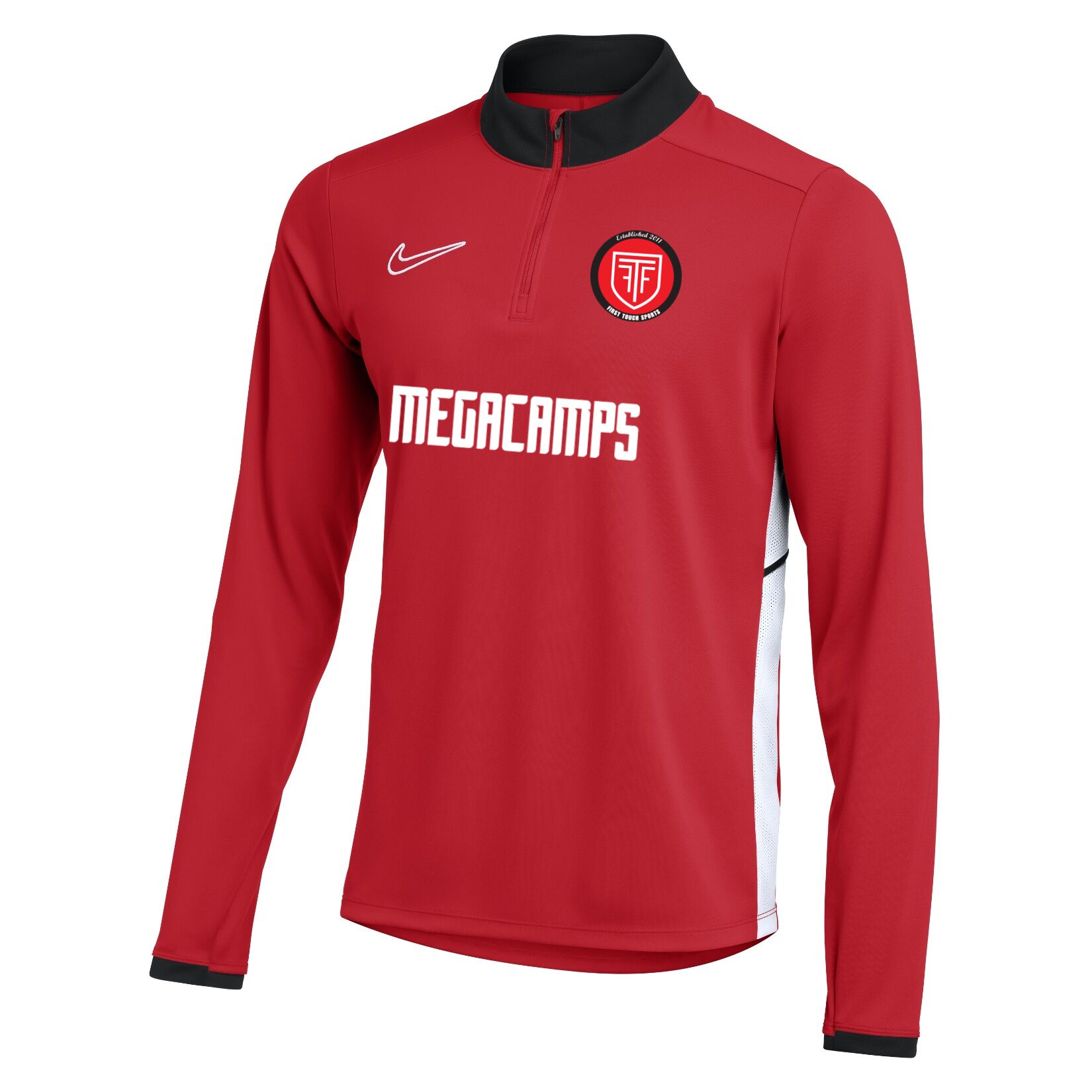 Nike Dri-FIT Academy 25 Drill Top - University Red/Gym Red/White