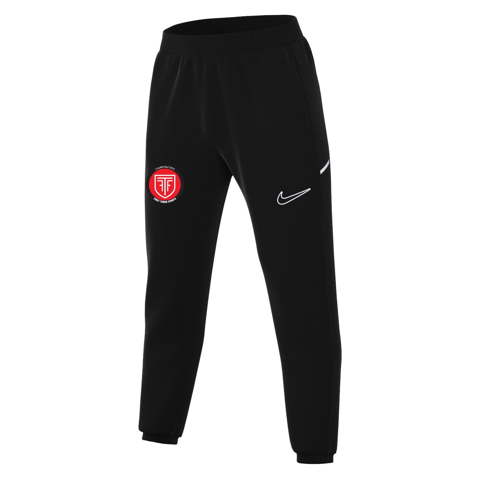 Nike Dri-FIT Academy 25 Woven Track Pants - Black/Black/White