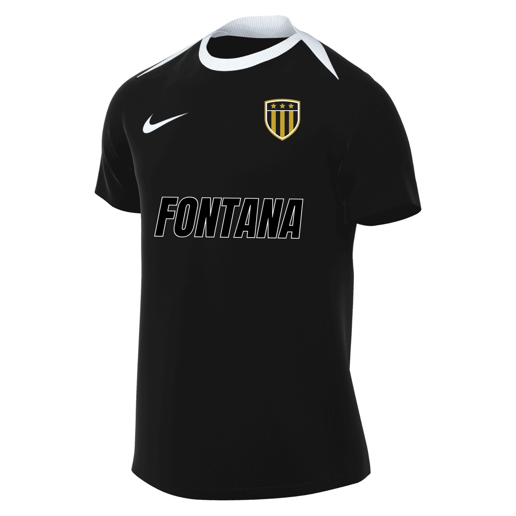 Nike Academy Pro 24 Dri-FIT Short Sleeve Top - Black/White/Black/White