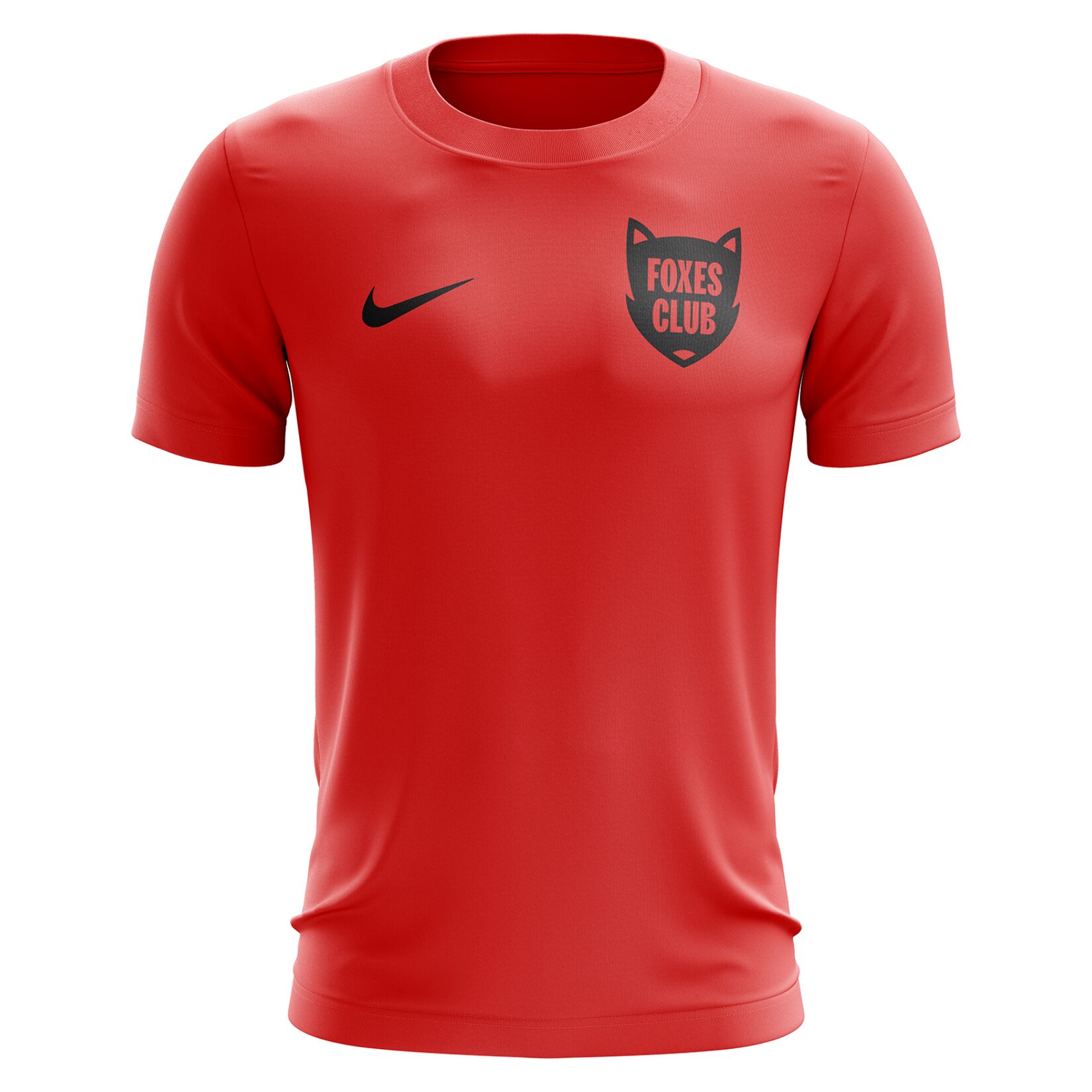 Nike Park VII Dri-FIT Short Sleeve Shirt - Bright Crimson/Black