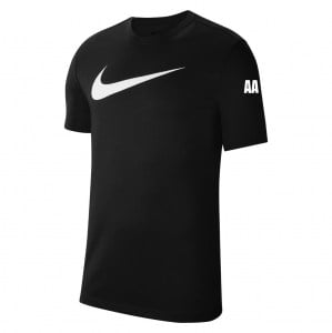 Nike Team Club 20 Swoosh Tee (M) - Black/White