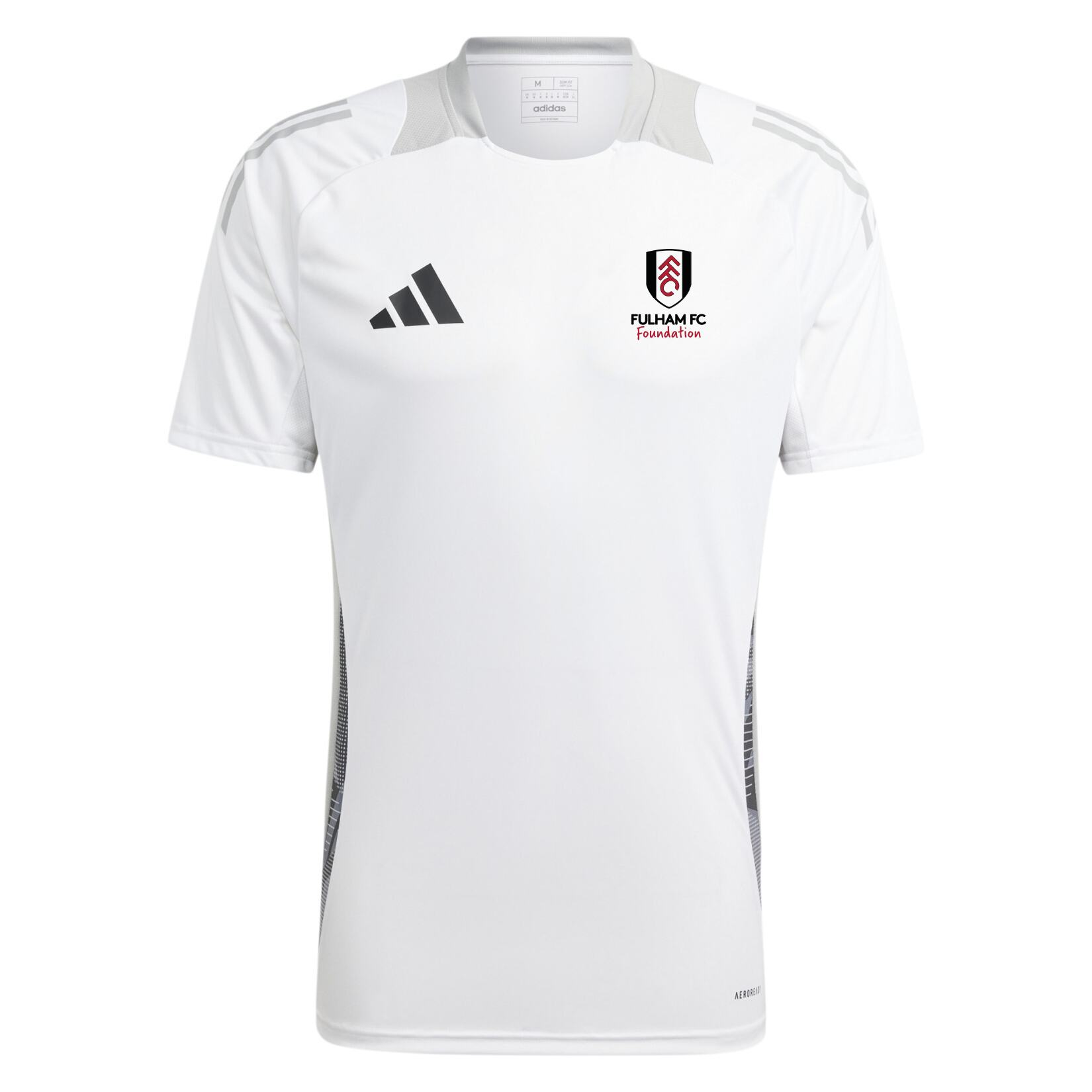 adidas Tiro 24 Competition Training Jersey - White/team light grey/black
