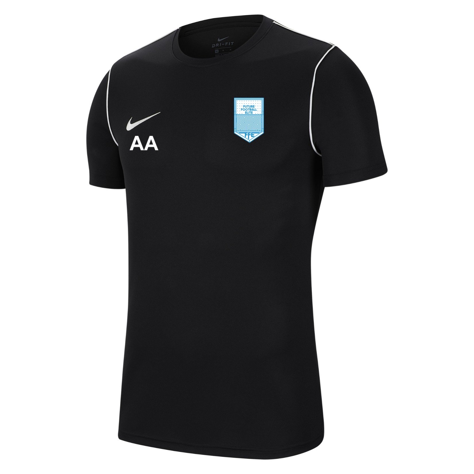 Nike Park 20 Short Sleeve Training Tee - Black/White/White