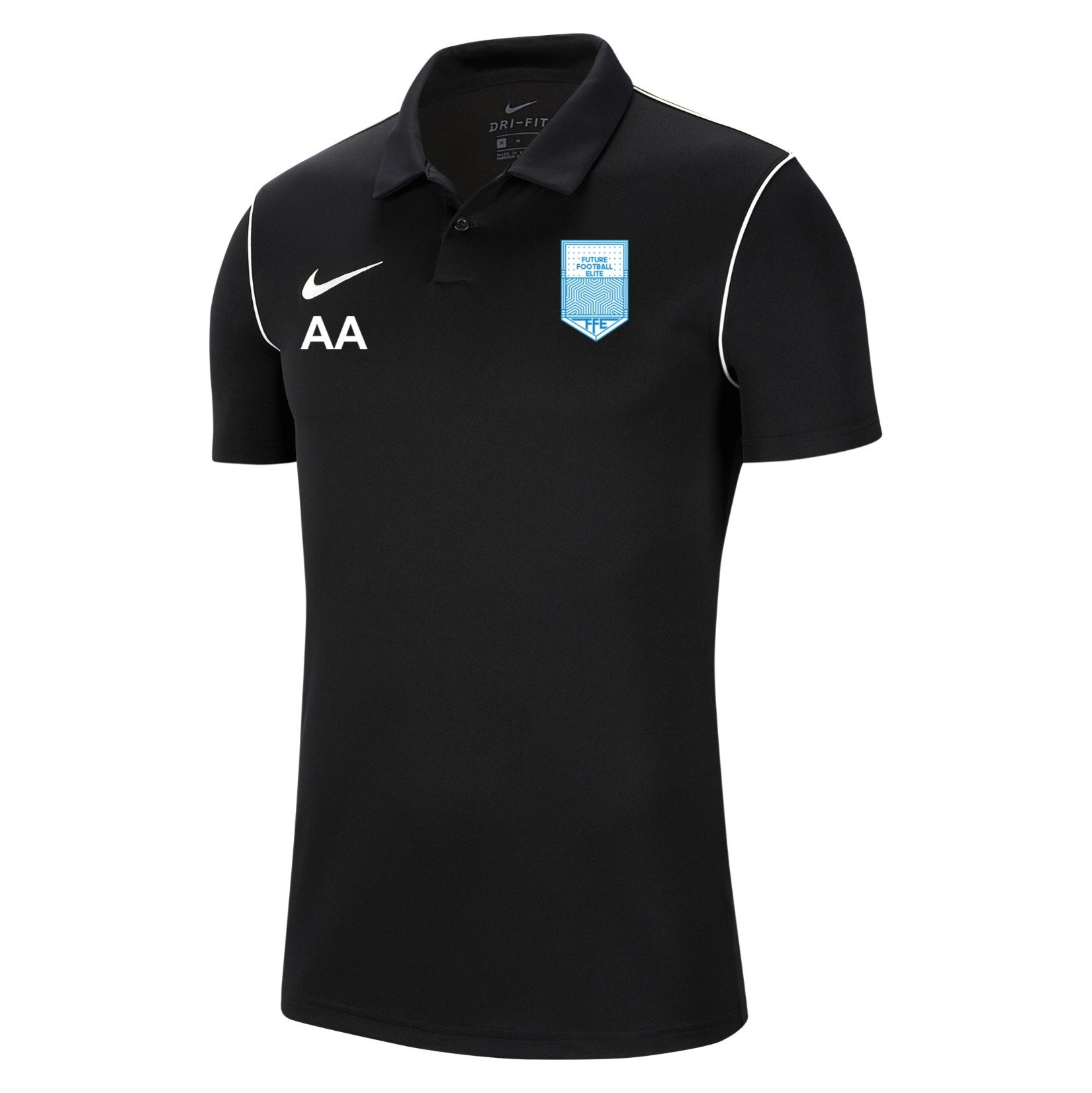 Nike Dri-FIT Park 20 Polo - Black/White/White