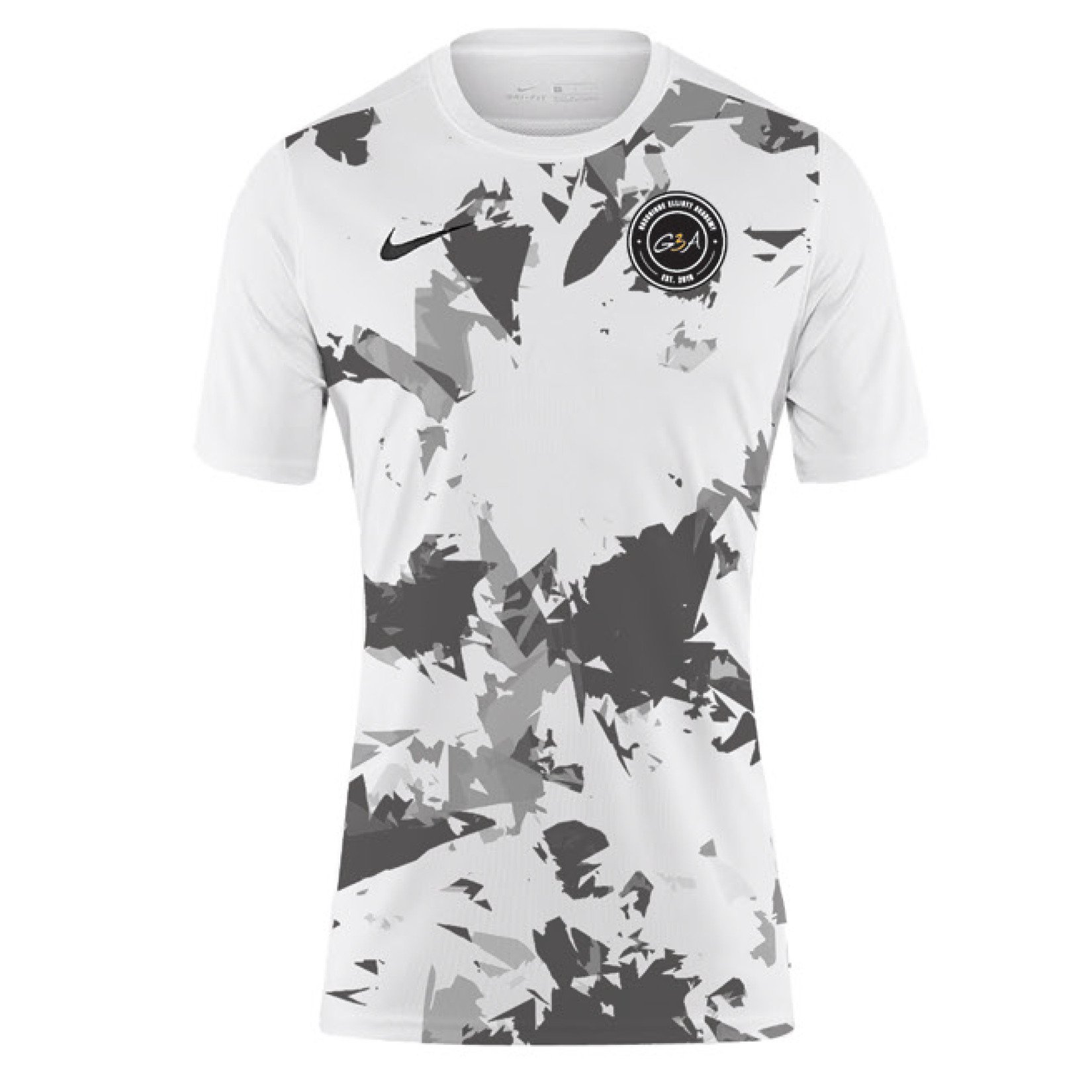 Nike Park VII Dri-FIT Short Sleeve Shirt - White/Black