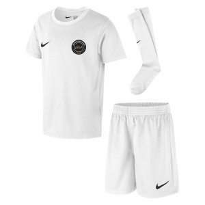 Nike Dri-FIT Park 20 Little Kids Kit White-White-Black