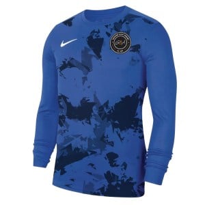 Nike Park VII Dri-FIT Long Sleeve Football Shirt - Royal Blue/White