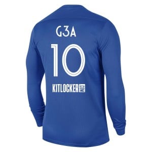 Nike Park VII Dri-FIT Long Sleeve Football Shirt - Royal Blue/White