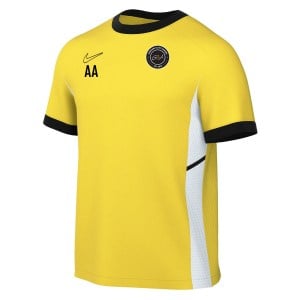 Nike Academy 25 Short-Sleeve Training Top - Tour Yellow/University Gold/Black