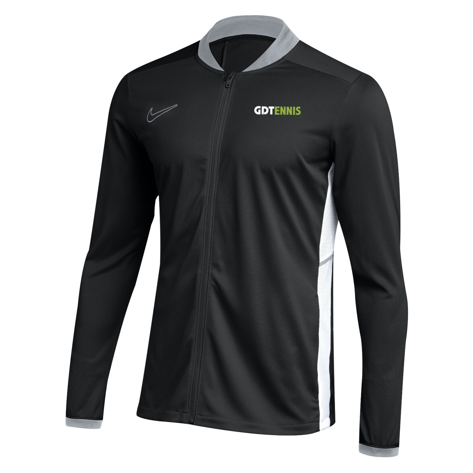 Nike Dri-FIT Academy 25 Knit Track Jacket - Black/White/White