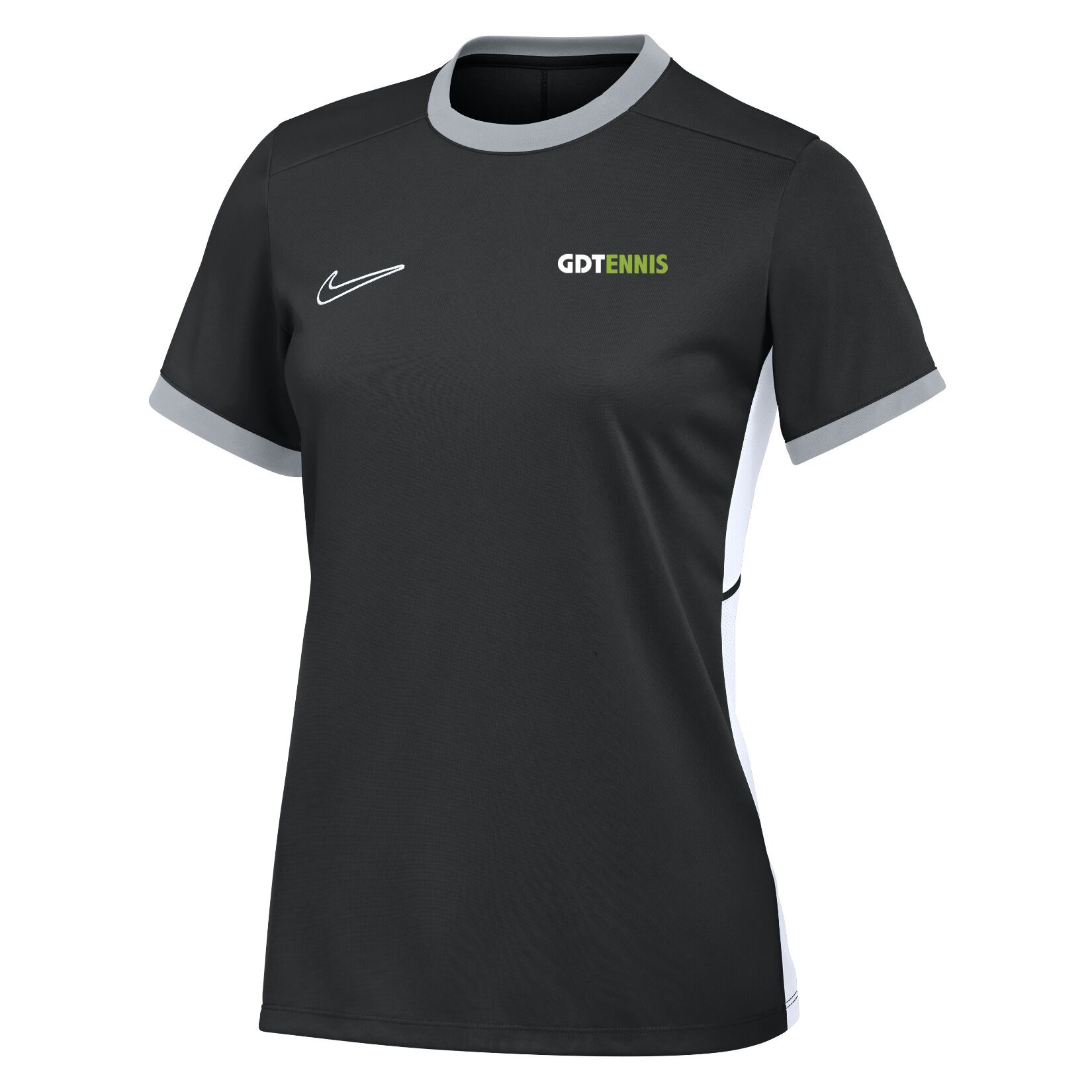 Nike Academy 25 Short-Sleeve Training Top (W) - Black/White/White