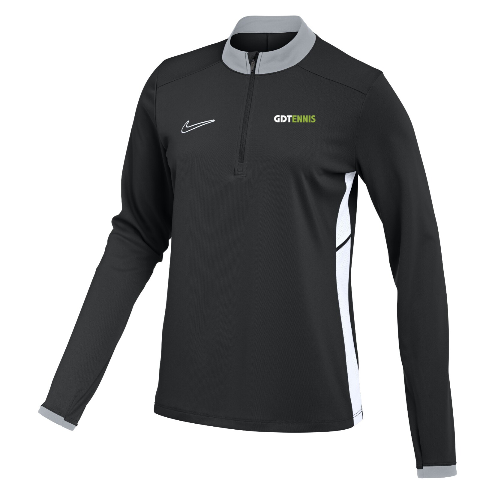 Nike Dri-FIT Academy 25 Drill Top (W) - Black/White/White
