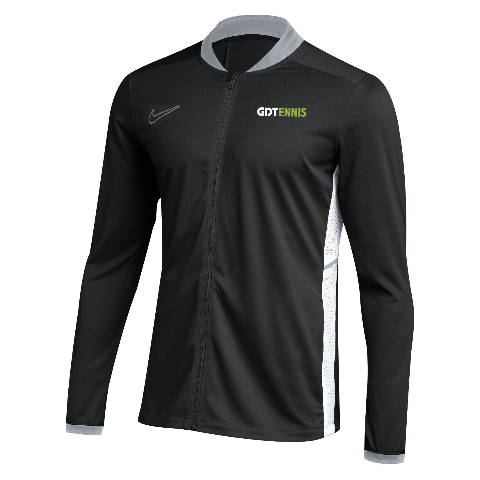 Nike Dri-FIT Academy 25 Knit Track Jacket (W) - Black/White/White