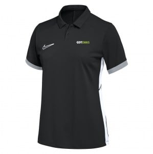 Nike Dri-FIT Academy 25 Polo (W) - Black/White/White