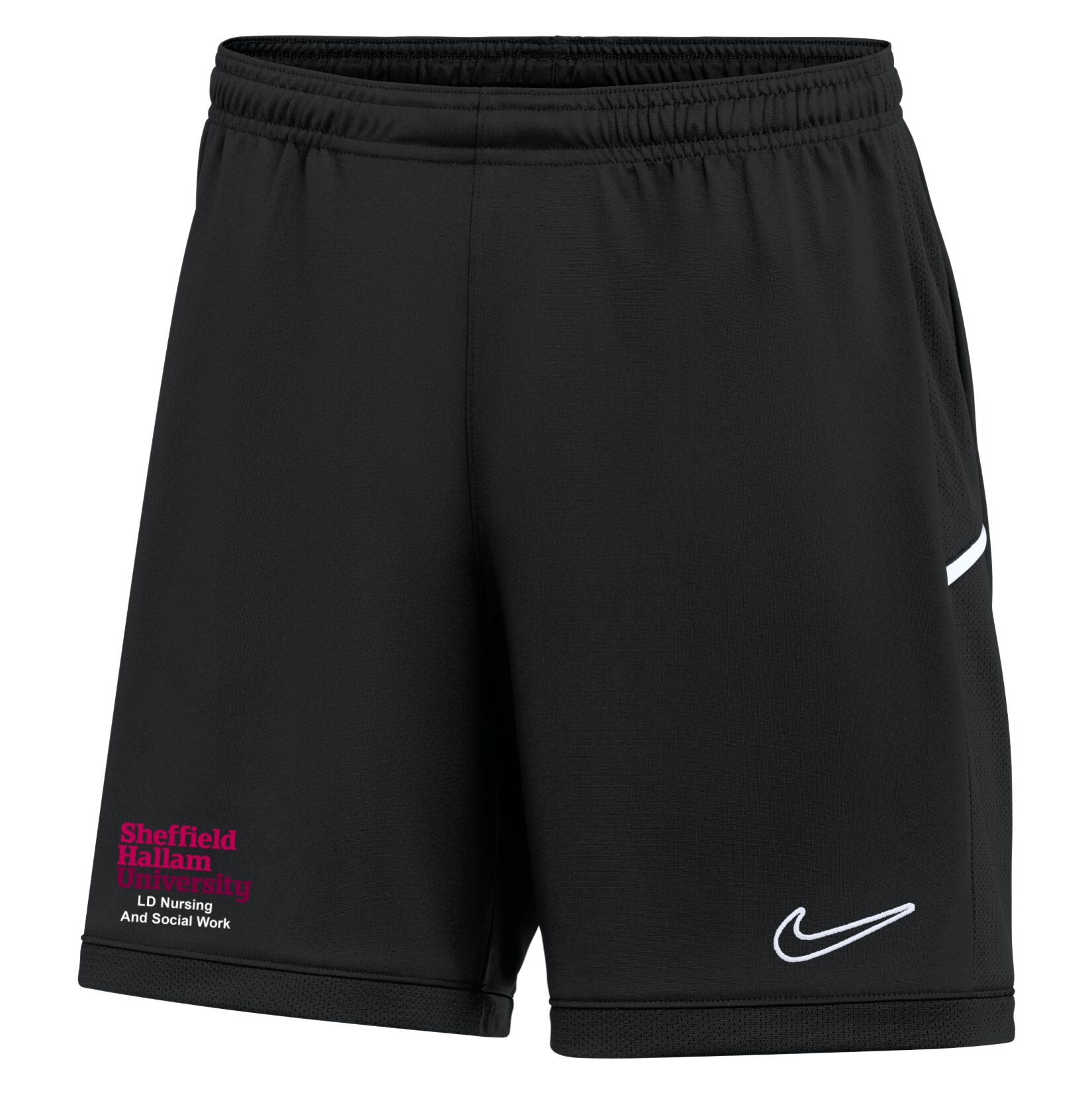 Nike Dri-FIT Academy 25 Shorts (W) - Black/Black/White