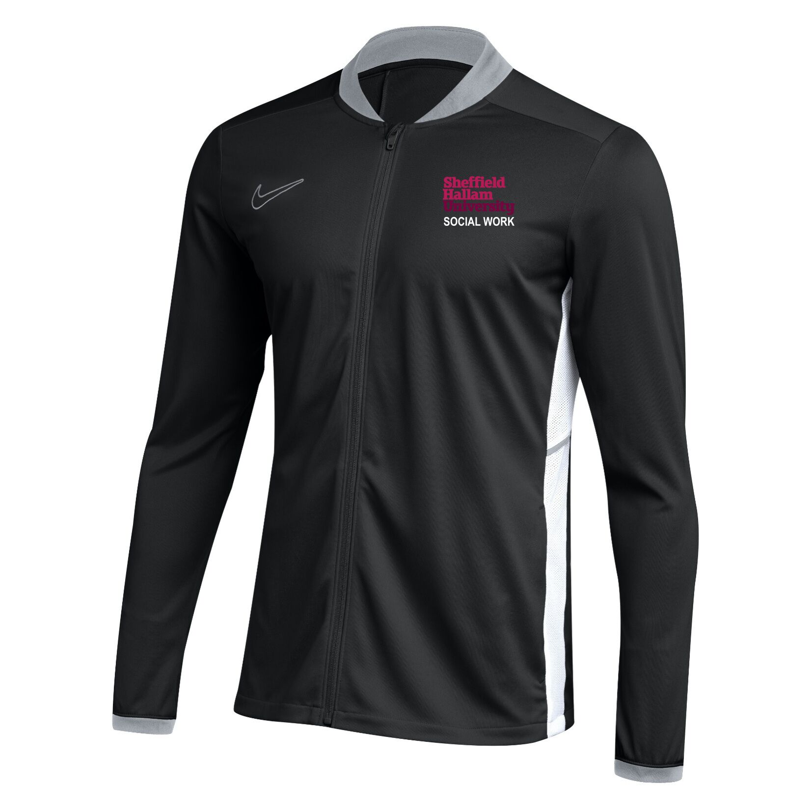 Nike Dri-FIT Academy 25 Knit Track Jacket - Black/White/White