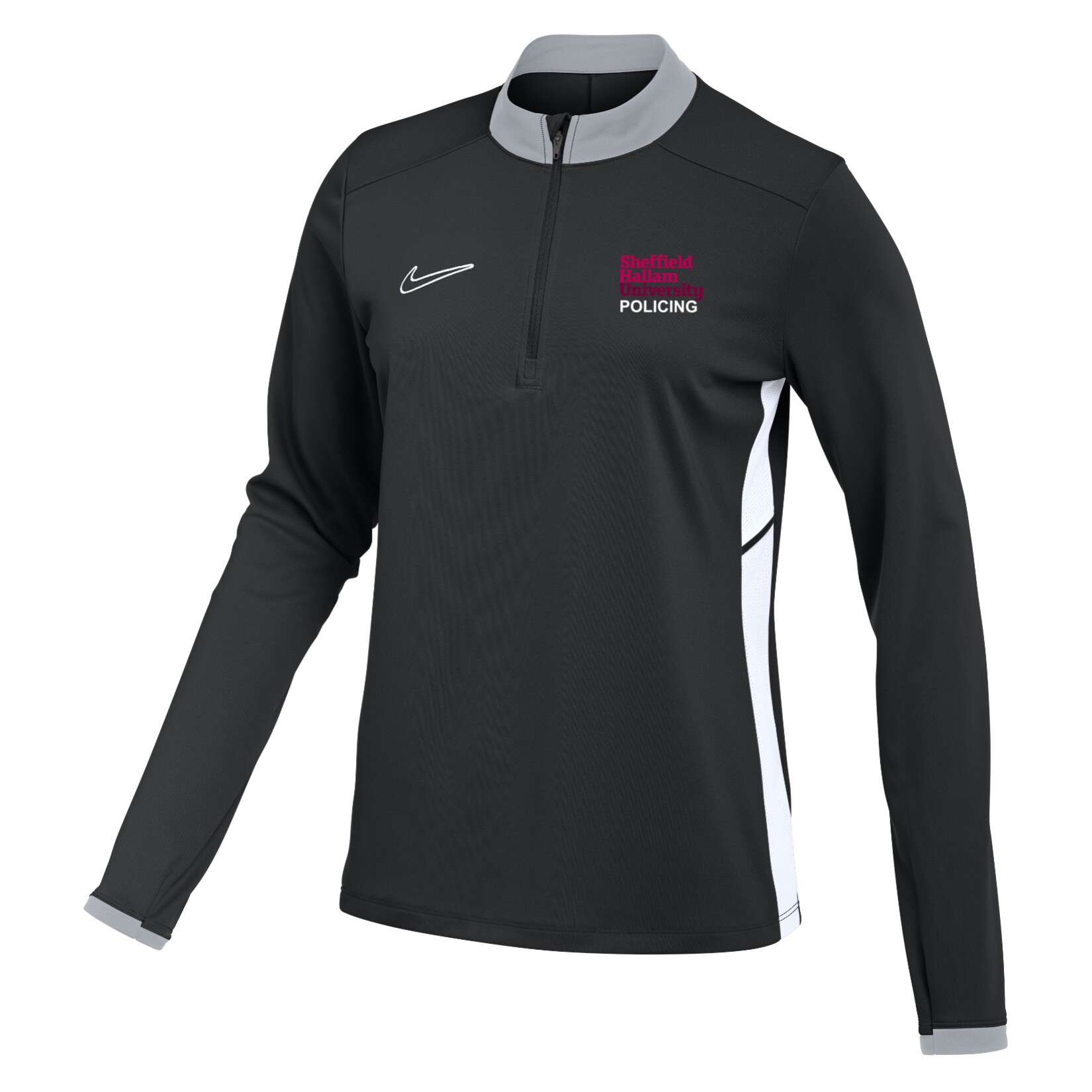 Nike Dri-FIT Academy 25 Drill Top (W) - Black/White/White