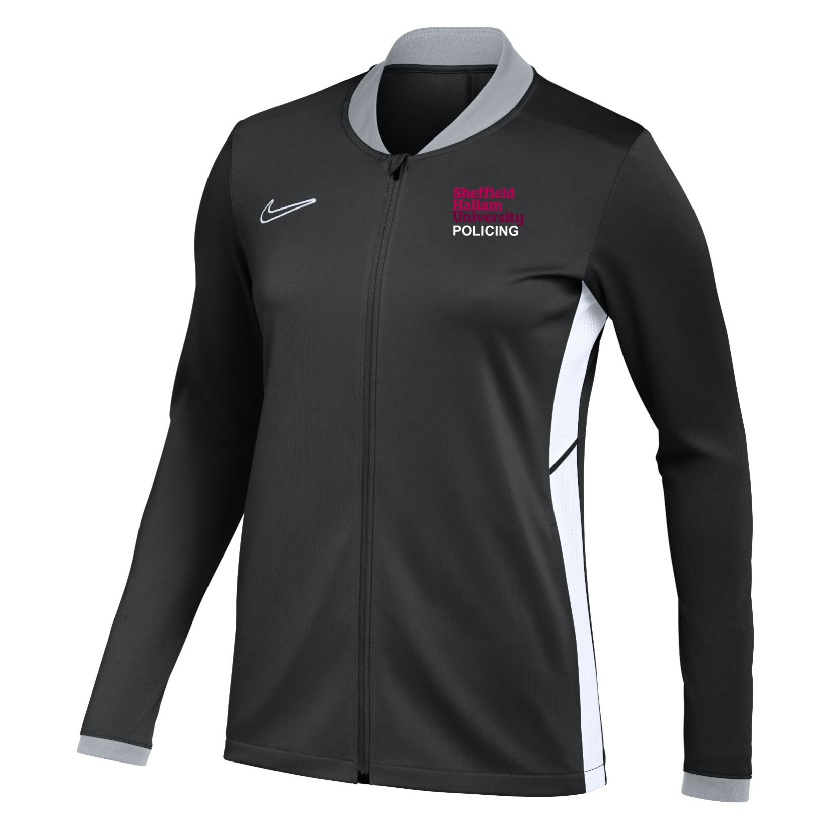 Nike Dri-FIT Academy 25 Knit Track Jacket (W) - Black/White/White
