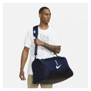 Nike Academy Team Duffel Bag (Medium) Midnight Navy-Black-White