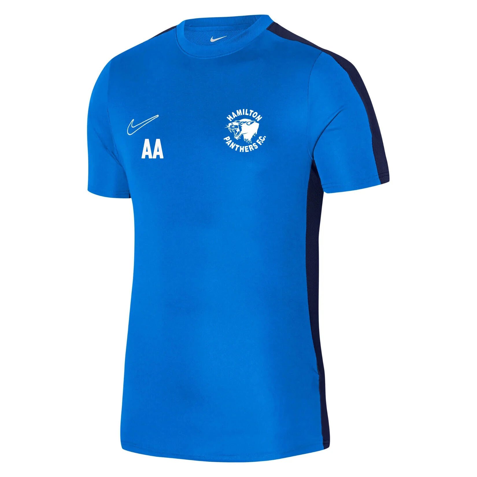 Nike Academy 23 Short Sleeve Training Top - Royal Blue/Obsidian/White