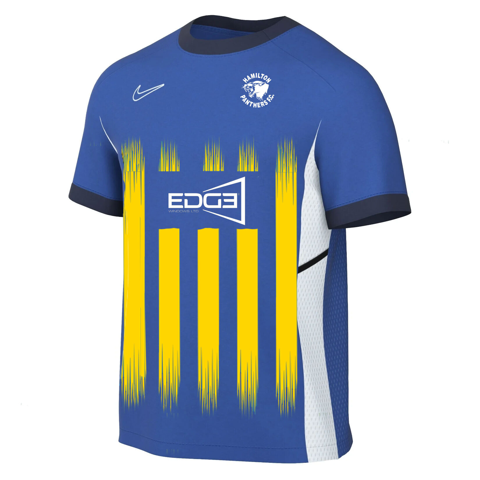 Nike Academy 25 Short-Sleeve Training Top - Royal Blue/Obsidian/White